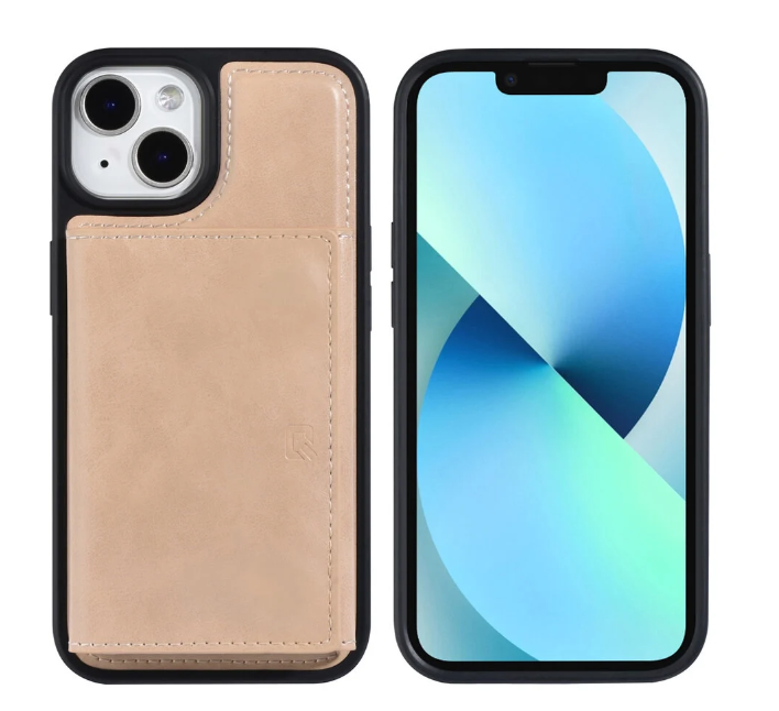 iPhone 13 / 14 - UNIQ Accessory Detachable Wallet Backcover - Gold