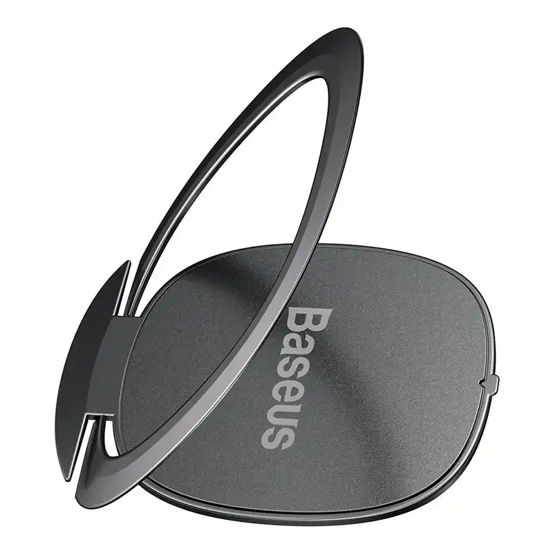 Baseus Invisible Ring Holder for Smartphones – Black