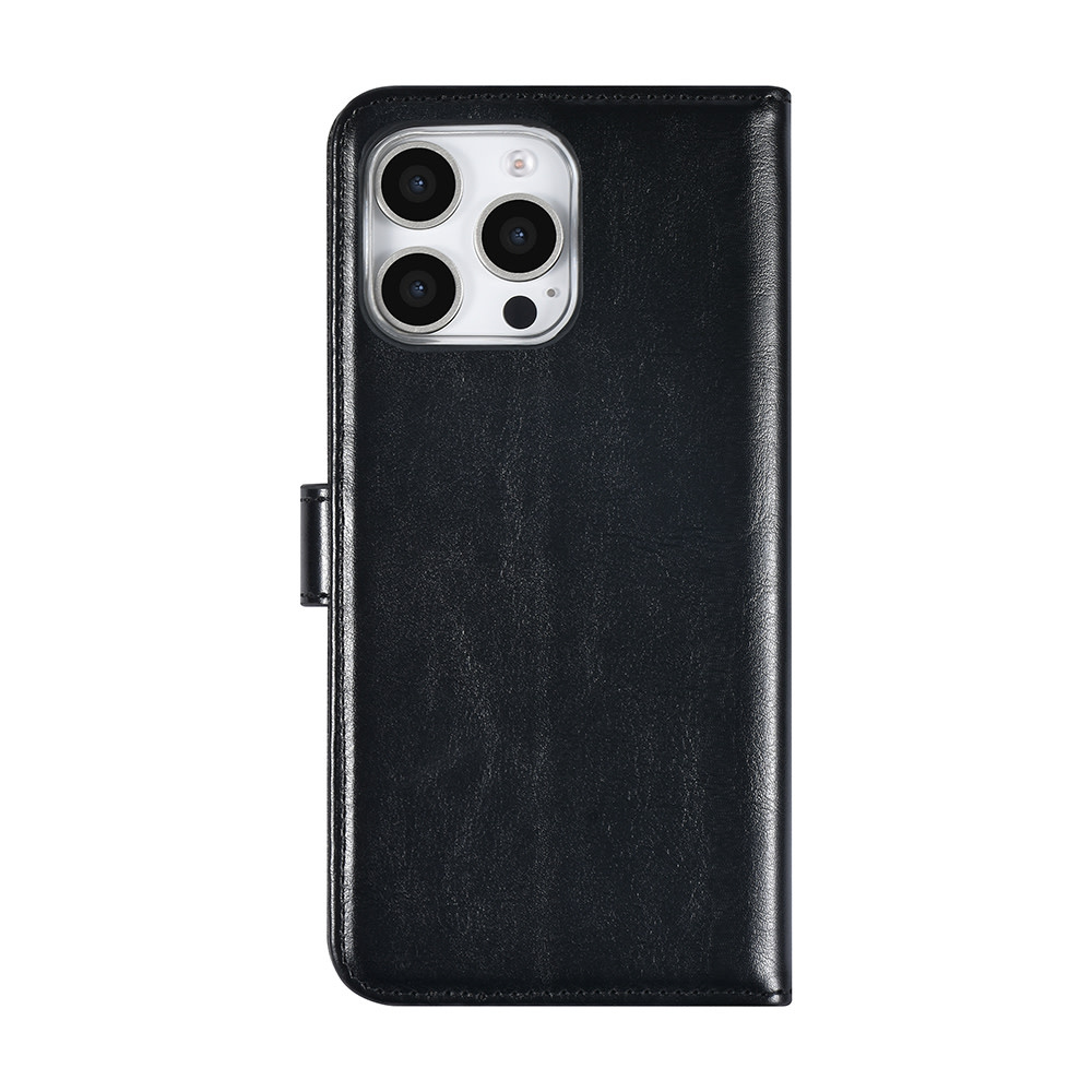 iPhone 16 Pro Max - UNIQ Accessory Wallet cover - Black - Billede 4