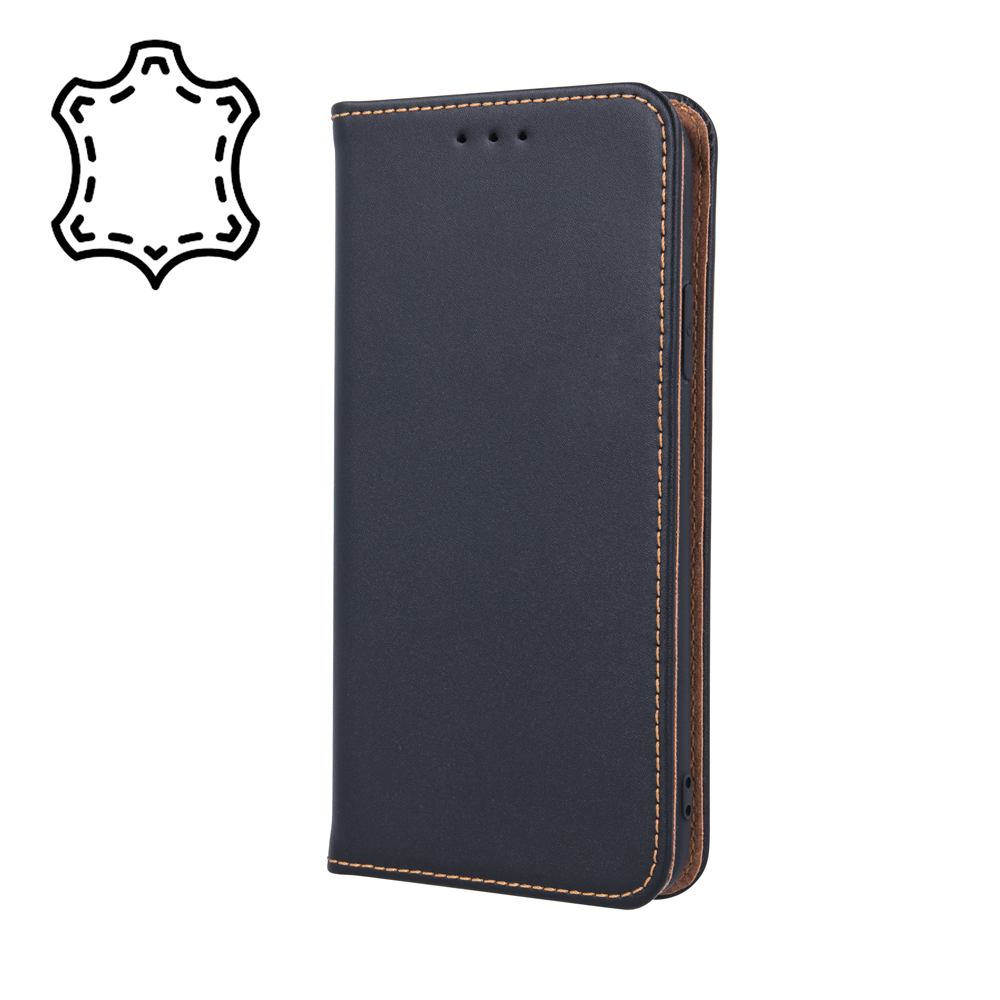 Samsung Galaxy A26 5G - Genuine Leather Smart Pro - Black