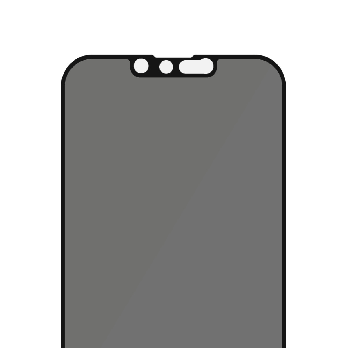 iPhone 13 Mini - Edge-To-Edge Black (AB) - PanzerGlass (Privacy) - Billede 8