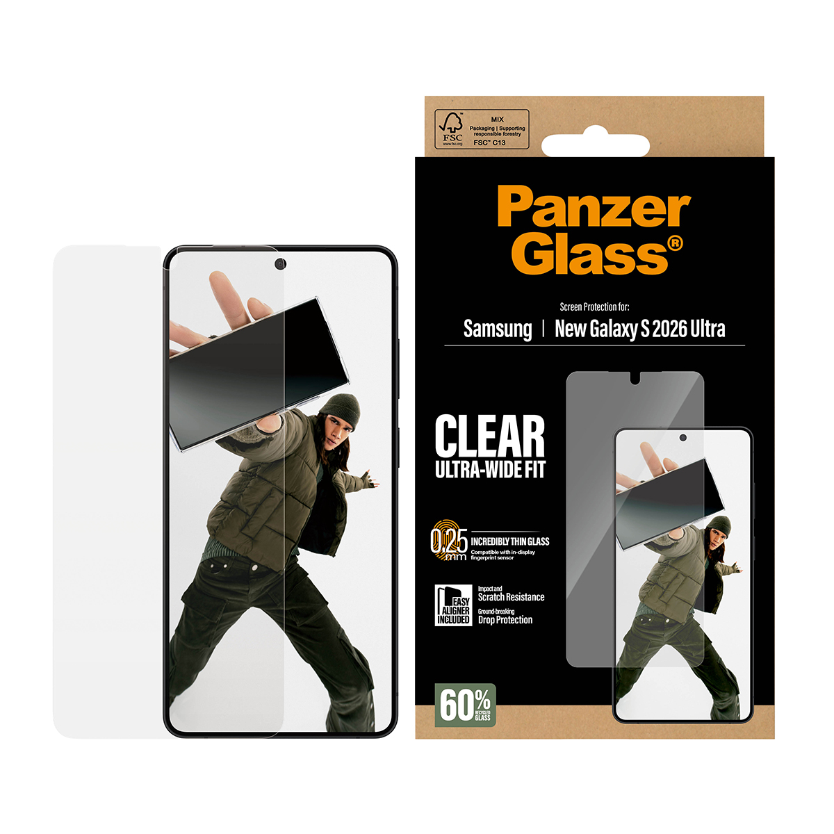 Samsung Galaxy S26 Ultra 5G - PanzerGlass - Billede 2