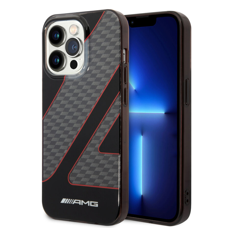 iPhone 14 Pro - AMG TPU Back Cover - Red