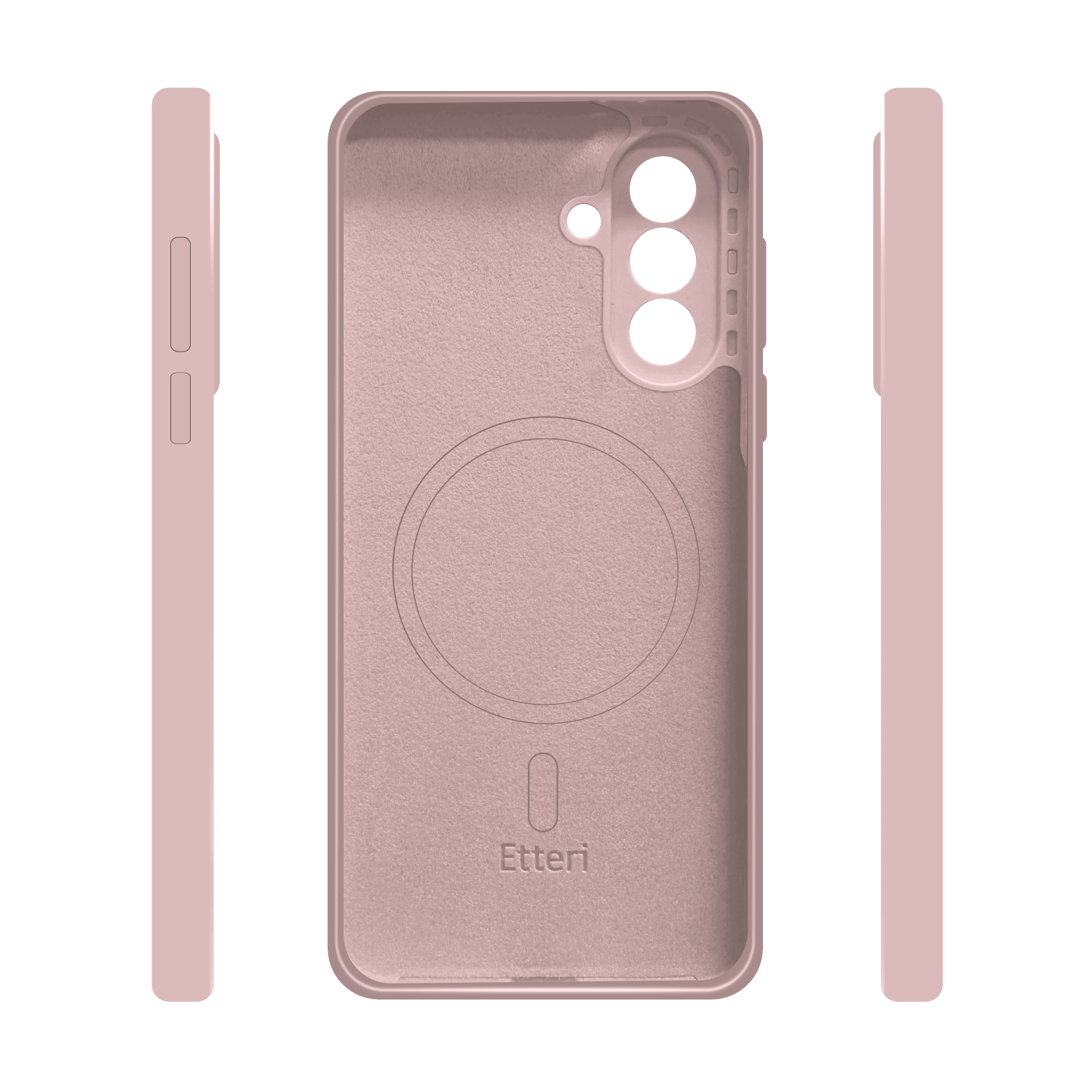 Samsung Galaxy A37 5G - Etteri Silicone Mag Cover - Light Pink - Billede 2