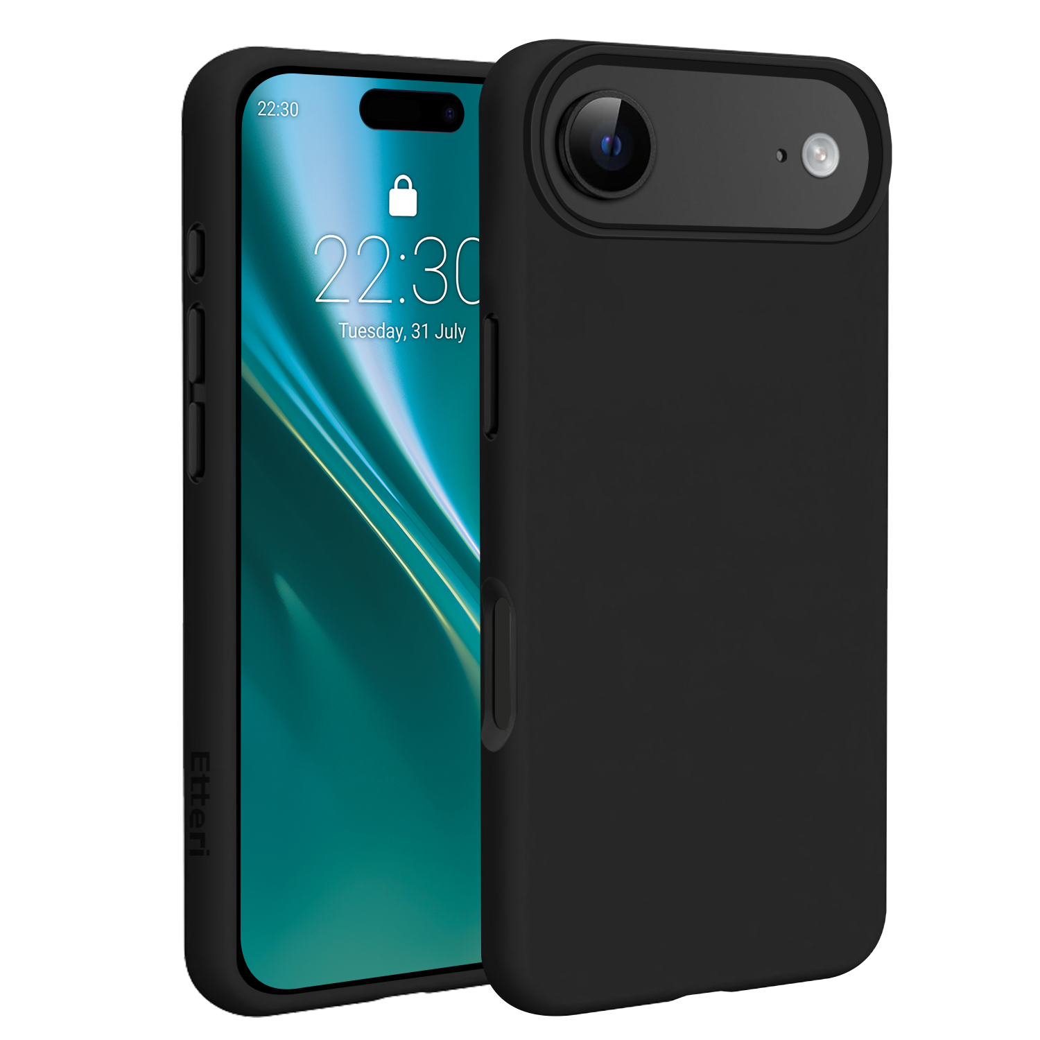 iPhone 17 Air - Etteri Silicone Mag Cover - Black