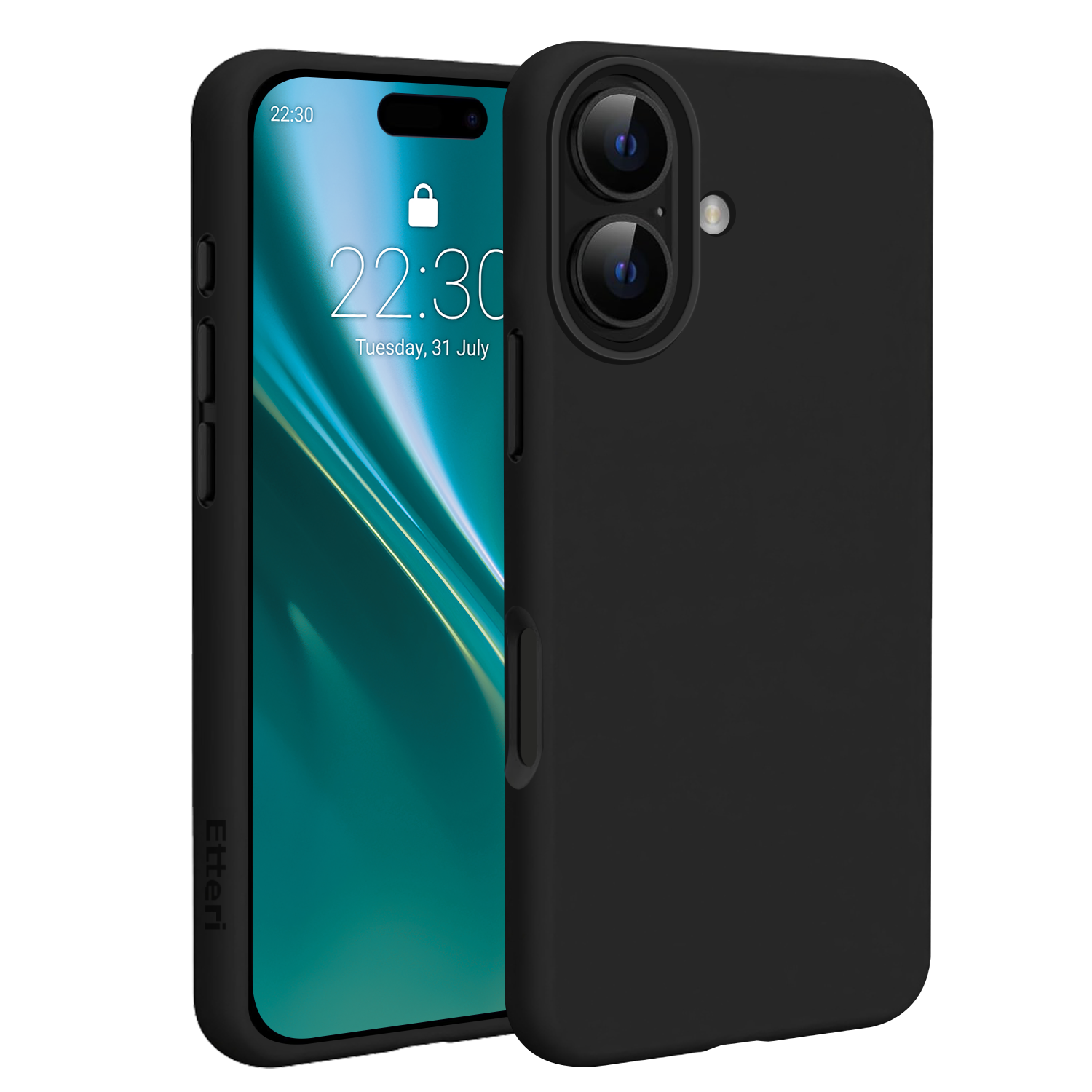iPhone 17 - Etteri Silicone Mag Cover - Black