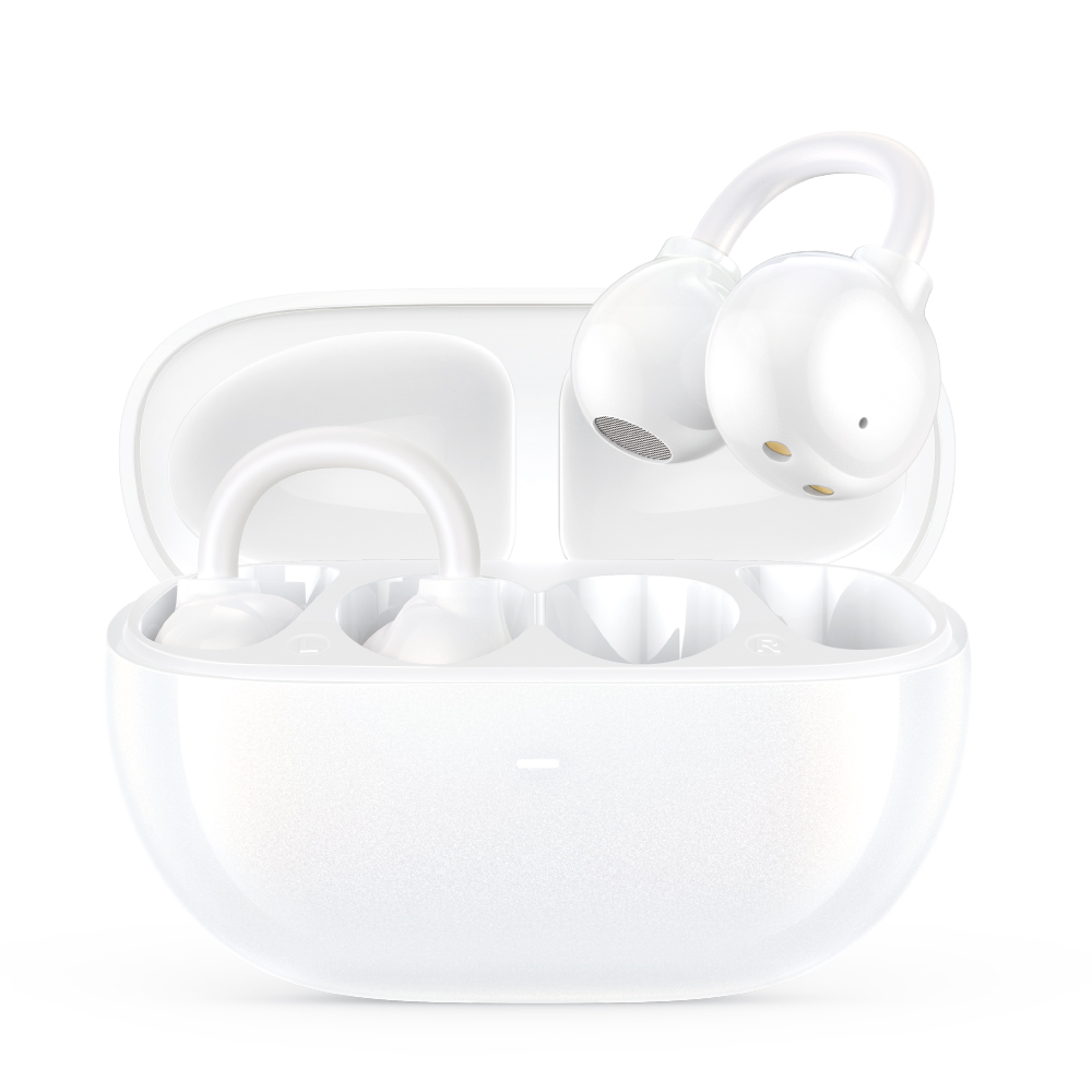 BWOO BW39 True Wireless Stereo On-Ear Earphones – White