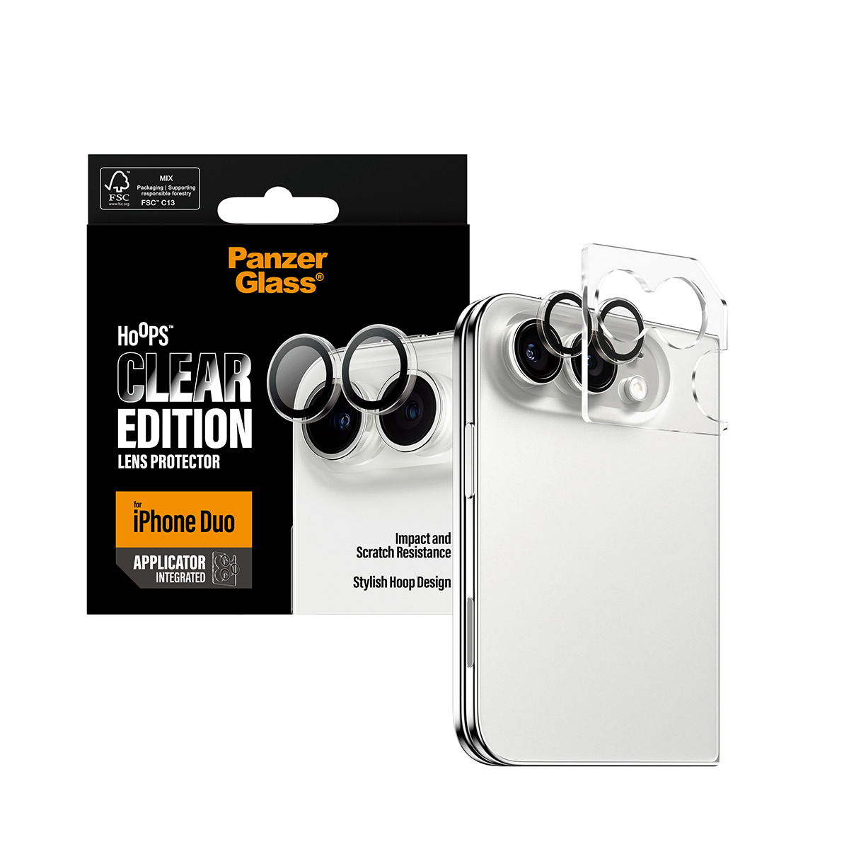 iPhone Duo - PanzerGlass Hoops Kamerabeskyttelse - Billede 6