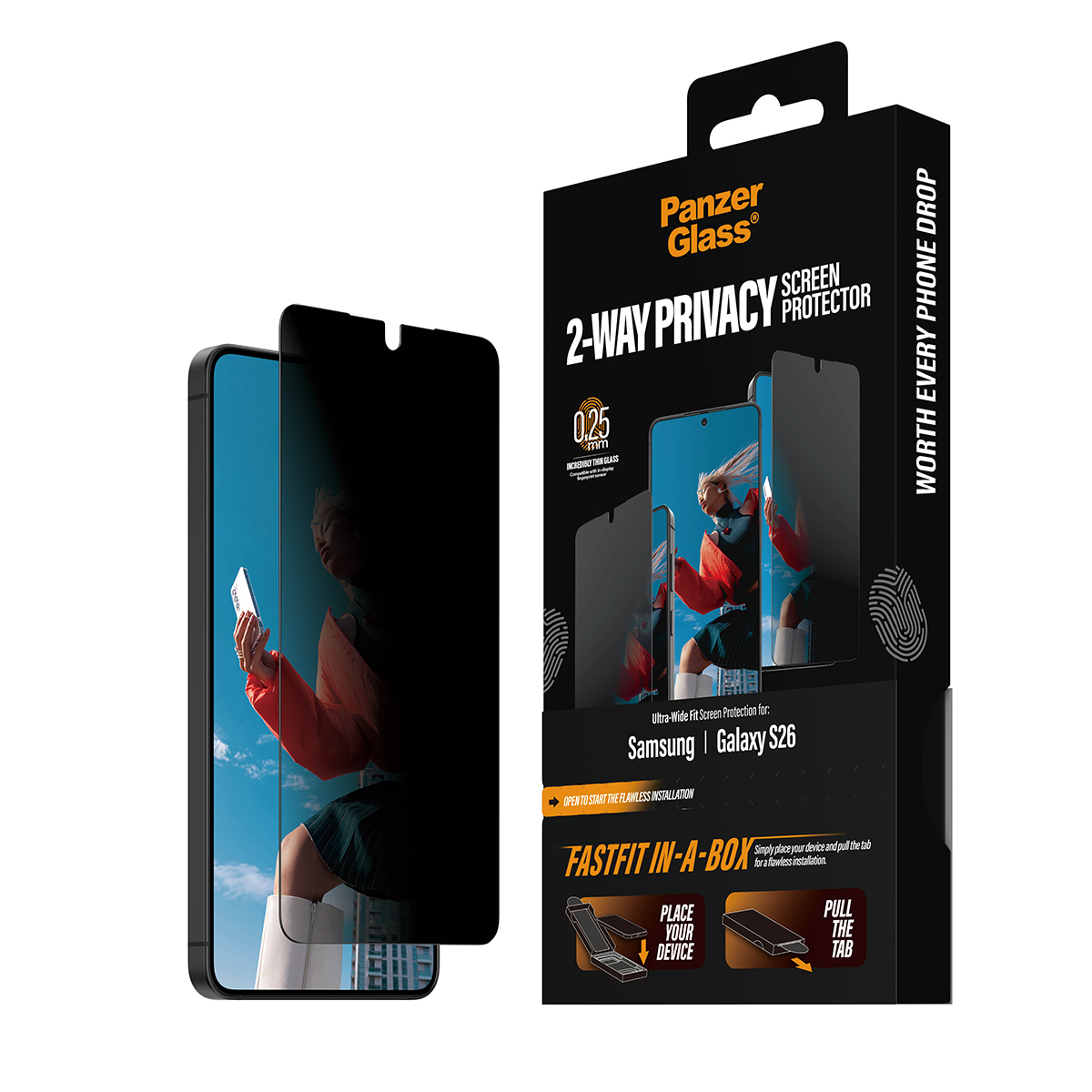 Samsung Galaxy S26 5G - PanzerGlass (Privacy) - Billede 8
