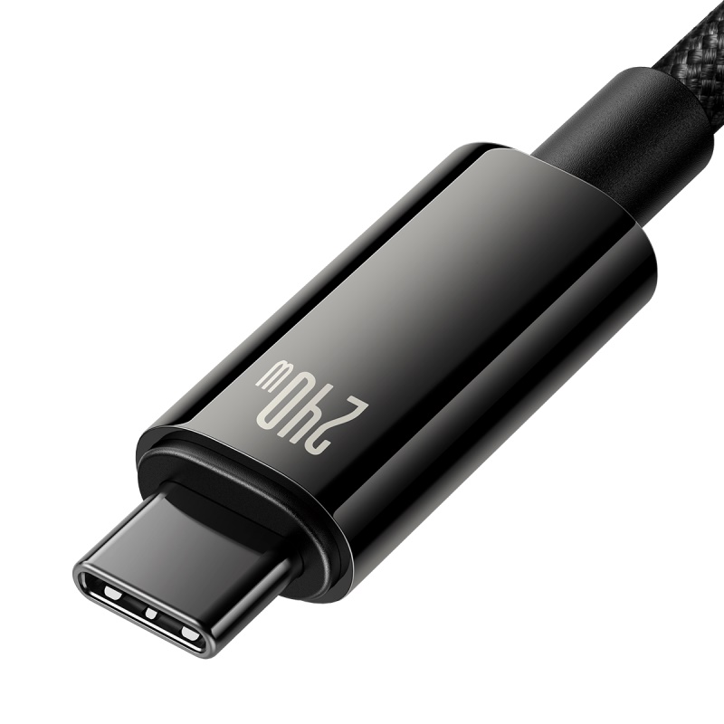 Baseus Tungsten USB-C Ladekabel - 240W PD - 3M - Billede 4